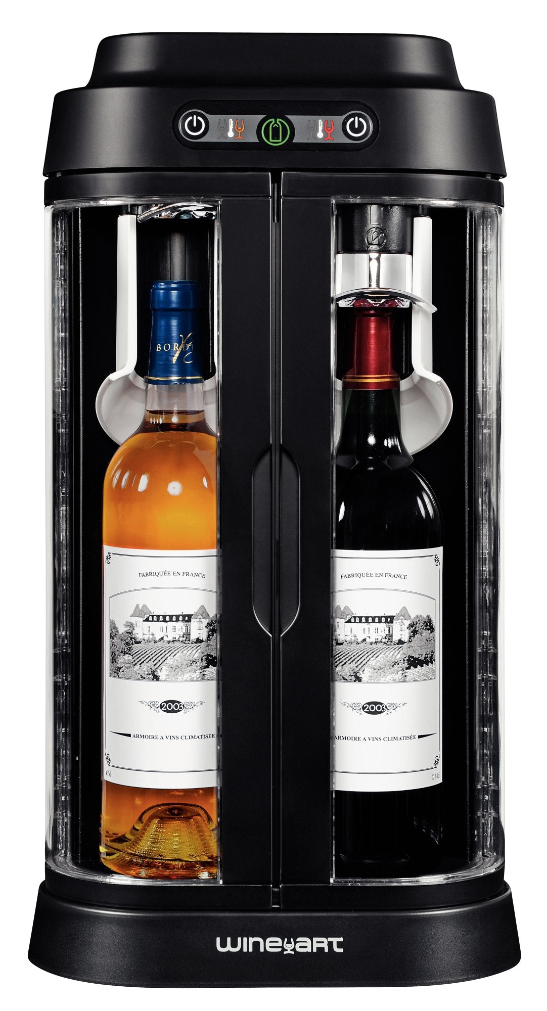 ArteVino WineArt Black Silver