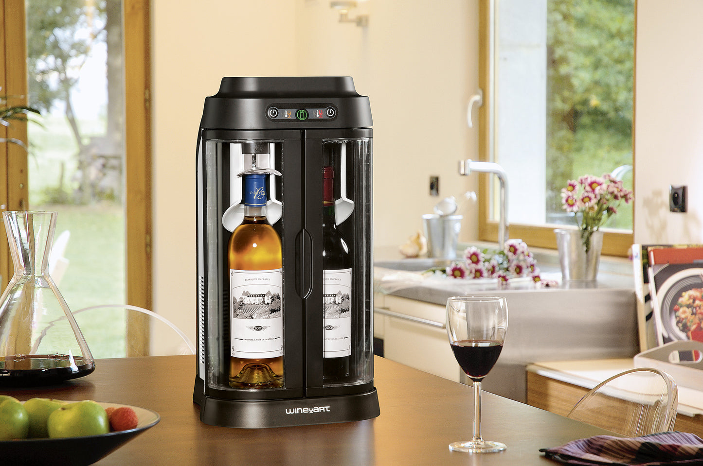 ArteVino WineArt Black Silver