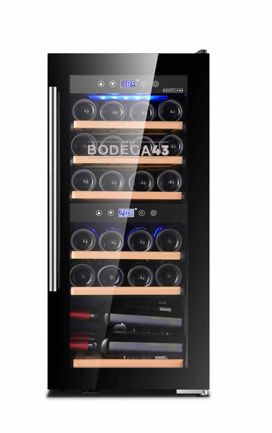 Bodega 43 Freestanding Dual Zone Wine Cooler - B4324
