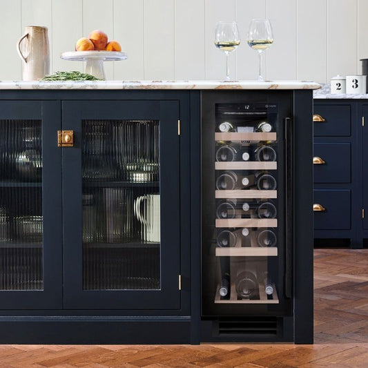 Caple Wine Cabinet 295mm Classic 1 Zone Black - CA/WI3126BG