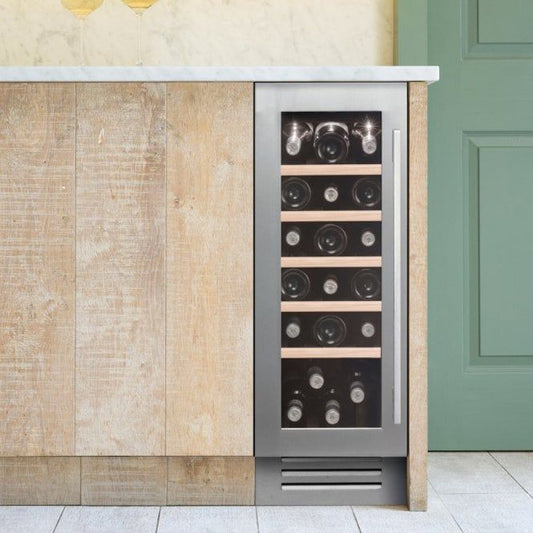 Caple Wine Cabinet 295mm Classic 1 Zone Stainless Steel -  CA/WI3125