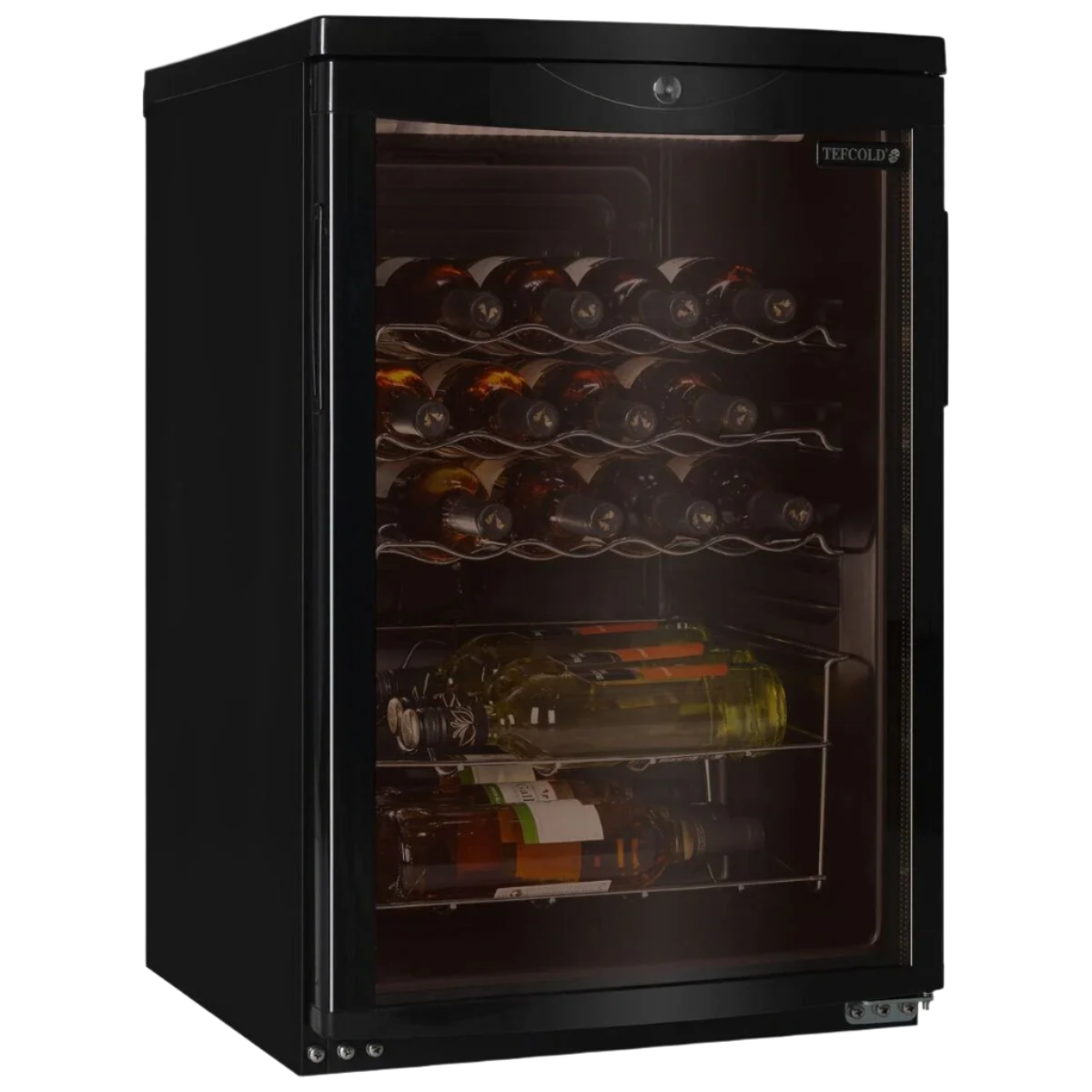 Tefcold SC85 BLACK Single Zone Wine Cooler