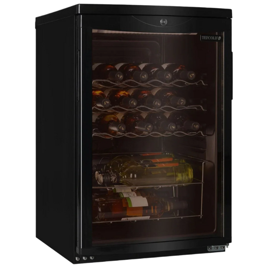 Tefcold SC85 BLACK Single Zone Wine Cooler